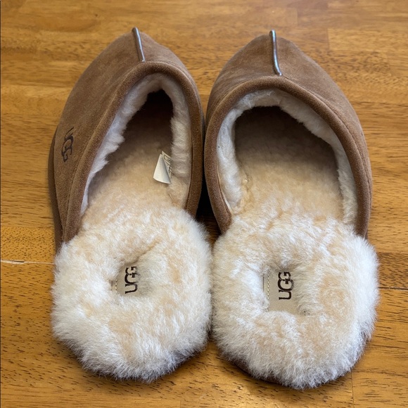 UGG Mens Scuff Suede Slippers in Chestnut, Size 12 main image 13